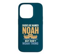 Custodia per iPhone 14 Pro Dudes Be Named Noah Nome divertente gioco di parole di proporzioni bibliche