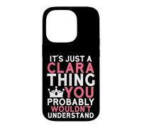 Custodia per iPhone 14 Pro È solo una cosa di Clara che probabilmente non capiresti