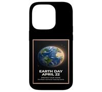 Custodia per iPhone 14 Pro Earth Day Aprile 22 Vintage Globe Design Protect Our Planet