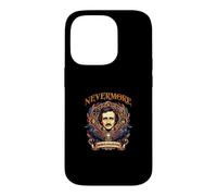 Custodia per iPhone 14 Pro Edgar Allen Poe mai più