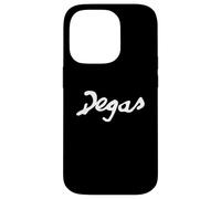 Custodia per iPhone 14 Pro Edgar Degas Signature Impressionismo Pittore Insegnante d'arte