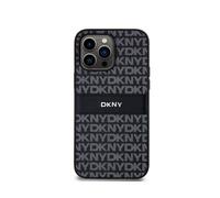 Custodia per iPhone 14 Pro Edition Repeat Pattern Tonal Stripe con logo metallico - Nouvo