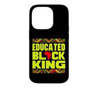 Custodia per iPhone 14 Pro Educated Black King African Pride Empowerment Graphic