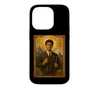 Custodia per iPhone 14 Pro Elegante Icona Cattolica di San Pier Giorgio Frassati