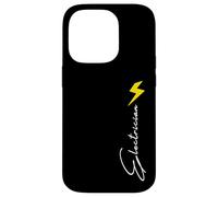 Custodia per iPhone 14 Pro Elettricista con fulmine