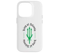 Custodia per iPhone 14 Pro Emblema Aquaman Logo Tridente Re di Atlantide