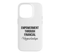 Custodia per iPhone 14 Pro Empowerment attraverso la conoscenza finanziaria