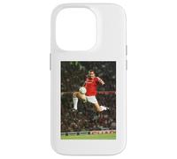 Custodia per iPhone 14 Pro Eric Cantona Leap Coppa del Mondo di calcio Manchester United