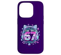 Custodia per iPhone 14 Pro ero 6 Ora sono 7 K-pop Six Seven 7th Birthday 67 Ragazze