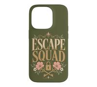 Custodia per iPhone 14 Pro Escape Squad Escape Room Puzzle Lover Porta chiusa