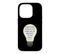 Custodia per iPhone 14 Pro Everything Done in the Dark Luke 8 17 Design ispiratore