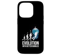 Custodia per iPhone 14 Pro Evoluzione con bolle migliori Immersioni subacquee Divertente