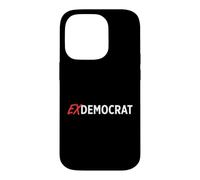 Custodia per iPhone 14 Pro EX DEMOCRAT, Repubblicano, Anti Liberale, Anti Socialismo