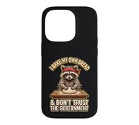 Custodia per iPhone 14 Pro Faccio il mio pane e non mi fido del procione governo G