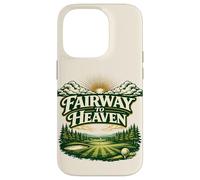 Custodia per iPhone 14 Pro Fairway to Heaven Golf - Vintage Retro per golfisti Man Cave