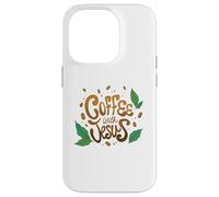 Custodia per iPhone 14 Pro Faithful Coffee Devotion with My Savior