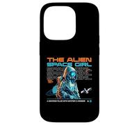Custodia per iPhone 14 Pro Fantascienza The Alien Space Girl Universo Mistero E Meraviglia