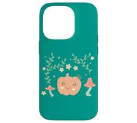 Custodia per iPhone 14 Pro Farmcore Mushroom Cute Pastel Pumpkin Cottagecore Aesthetic