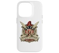 Custodia per iPhone 14 Pro Fedele Opposizione dal 1776 Liberty Cap Shield Crest