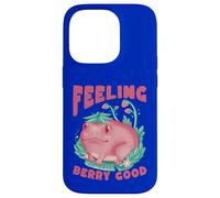 Custodia per iPhone 14 Pro Feeling Berry Good - Simpatica rana alla fragola