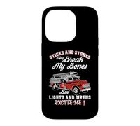 Custodia per iPhone 14 Pro Firefighter Lights And Sirens Excite Me Fire Truck Driver