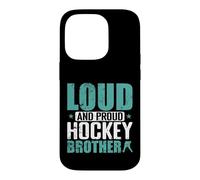 Custodia per iPhone 14 Pro Forte E Orgoglioso Hockey Brother Ice Rink