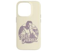 Custodia per iPhone 14 Pro Foto di Juan Gabriel Distressed Circle