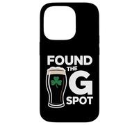 Custodia per iPhone 14 Pro Found The G Spot Funny St Patricks Day