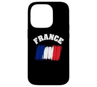 Custodia per iPhone 14 Pro France National Flag Country Pride Roots Vintage Gift