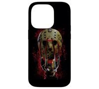 Custodia per iPhone 14 Pro Freddy vs Jason Mask and Claws