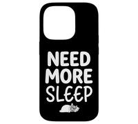 Custodia per iPhone 14 Pro French Bulldog Need More Sleep Frenchie Gifts