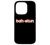 Custodia per iPhone 14 Pro Fun Boston Massachusetts Bah-stun Design