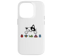 Custodia per iPhone 14 Pro Funny Entomologist Saying Easily Distracted by Cats and Bugs