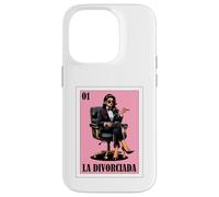 Custodia per iPhone 14 Pro Funny Mexican Design for Single Women - La Divorciada