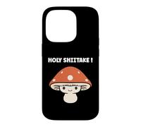 Custodia per iPhone 14 Pro Funny minimalist mushroom simple holy shiitake
