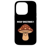 Custodia per iPhone 14 Pro Funny minimalist mushroom simple holy shiitake