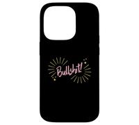 Custodia per iPhone 14 Pro Funny Sarcastic Adult Joke Womens Cute Pink Bullshit