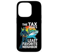 Custodia per iPhone 14 Pro Funny Spearfishing The Tax Man Shark Diver