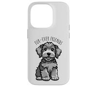 Custodia per iPhone 14 Pro Fur-Ever Friends - Cartone animato con cucciolo di