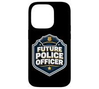 Custodia per iPhone 14 Pro Future Police Officer Academy Poliziotto Poliziotto Ragazzi Bambini Bambino