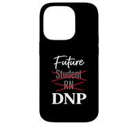 Custodia per iPhone 14 Pro Futuro studente RN DNP Infermieristica Dottorato Percorso Umorismo