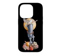Custodia per iPhone 14 Pro Gamba Protesi Amputato Coquette Cristiano Religioso Croce