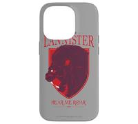 Custodia per iPhone 14 Pro Game of Thrones Lannister Hear Me Roar
