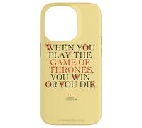 Custodia per iPhone 14 Pro Game of Thrones When You Play