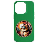 Custodia per iPhone 14 Pro Gatto Al Lago di Como A Bellagio