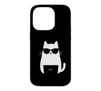 Custodia per iPhone 14 Pro Gatto Programmatore Sviluppatore Coding Informatica Codice