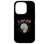 Custodia per iPhone 14 Pro Gaylien Citazione Spazio Orgoglio Sessuale Orientamento Asessuale Alien