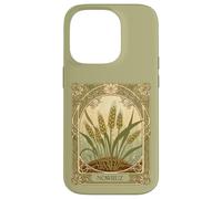 Custodia per iPhone 14 Pro germogli di rinnovamento Art Nouveau Sabzeh Illustrazione