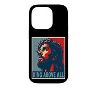 Custodia per iPhone 14 Pro Gesù Cristo Re sopra ogni fede cristiana