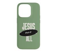 Custodia per iPhone 14 Pro Gesù Paid It All For Me Christian Faith Message Inspiration